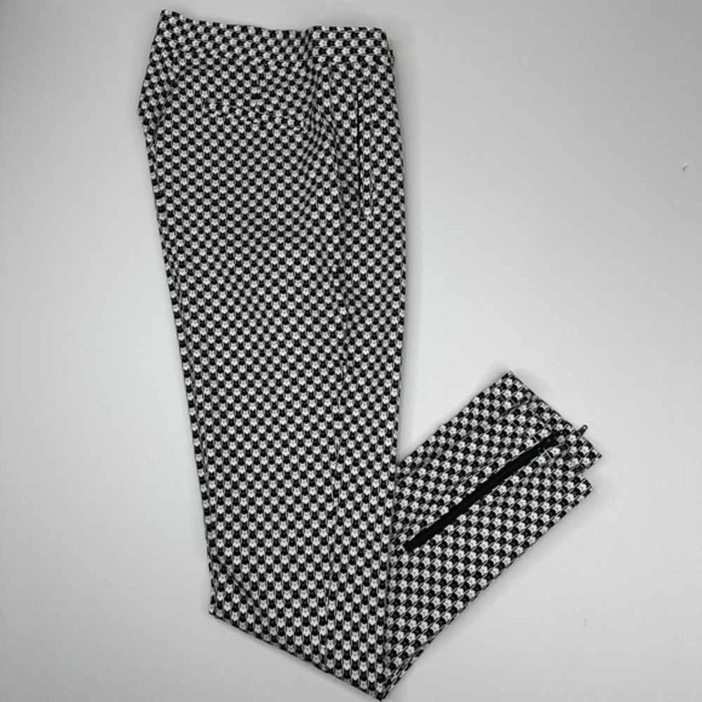Betabrand Womens Small Long Cat Print Skinny Leg Pencil Dress Pant Yoga Pant NEW - Picture 2 of 15